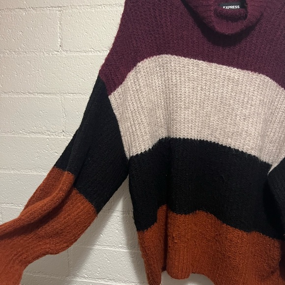 Express Colorblocked Sweater - Picture 4 of 7